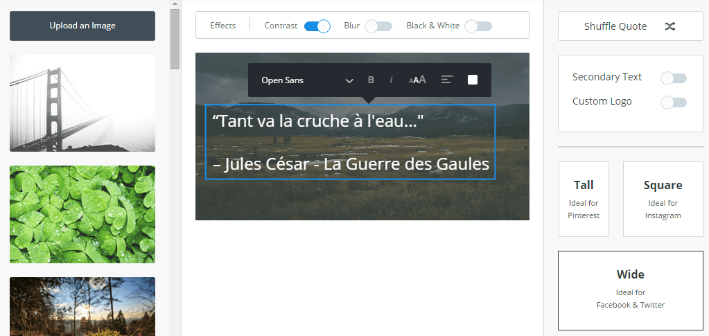 créer des contenus pour les réseaux sociaux