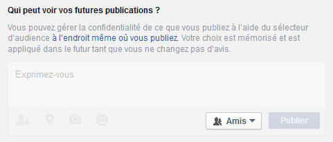 limiter visibilité facebook