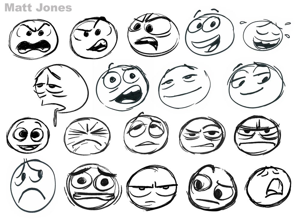 Nouveaux smileys facebook par pixar