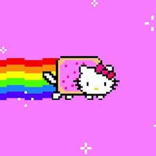 nyan cat hello kittie