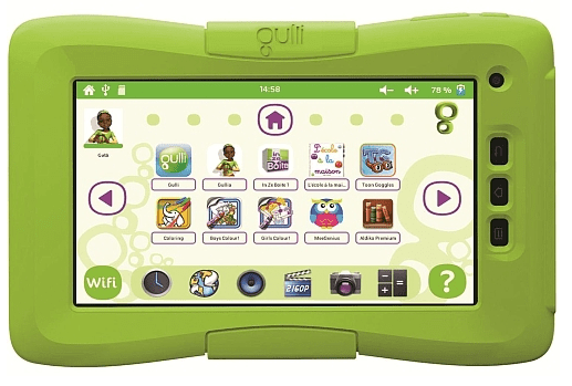 tablette gulli kurio