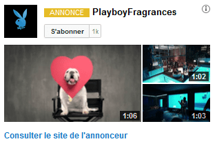 publicité youtube