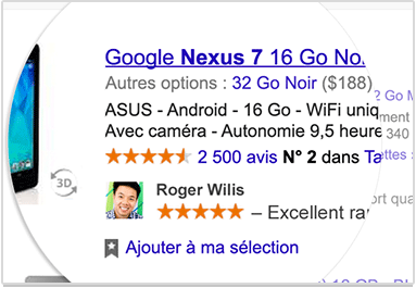 recommandations partagées google