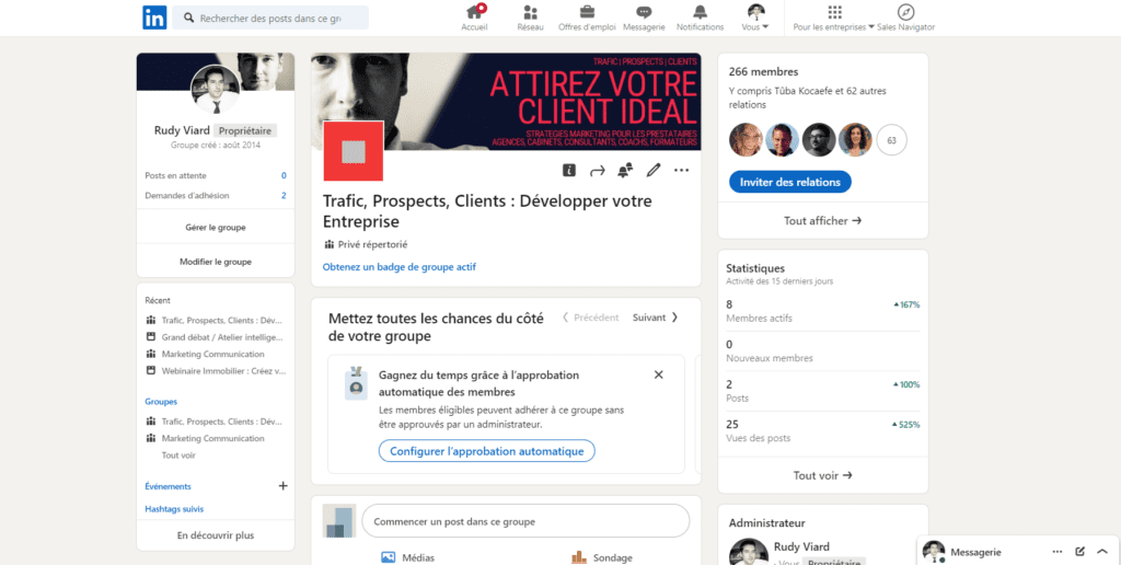 groupe linkedin