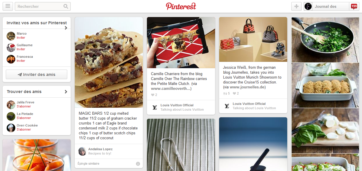 mur pinterest