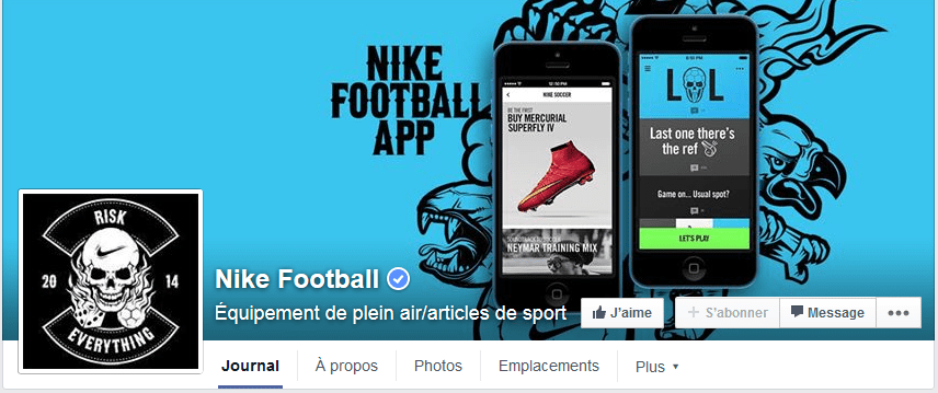 photo facebook nike football