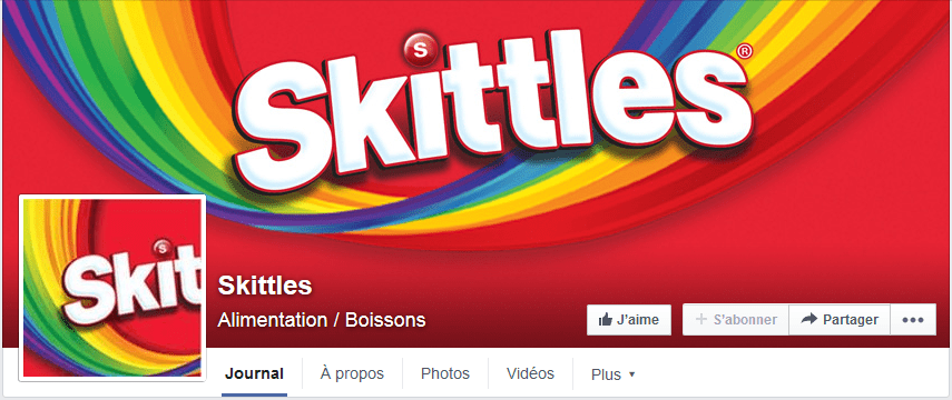 photo facebook skittles