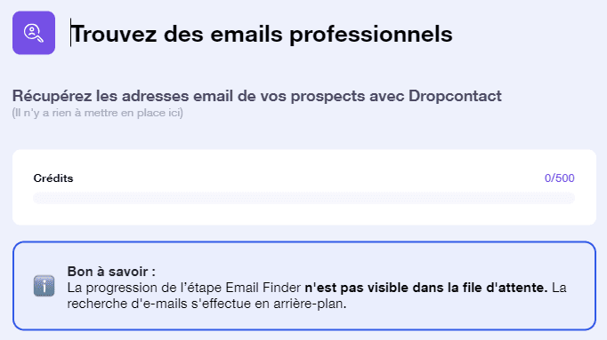 rechercher adresse email