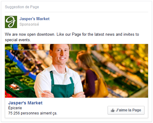 annonces publicité facebook