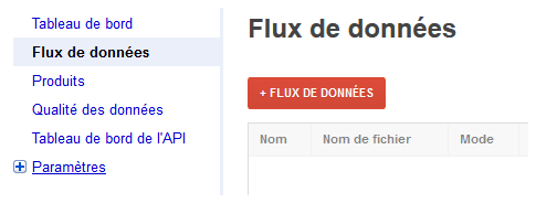 configurer flux données google shopping