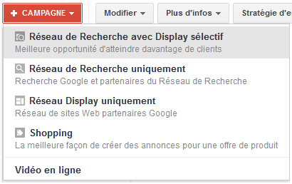 créer une campagne sur google adwords