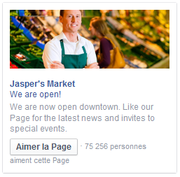 facebook publicité