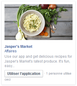 publicité sur facebook