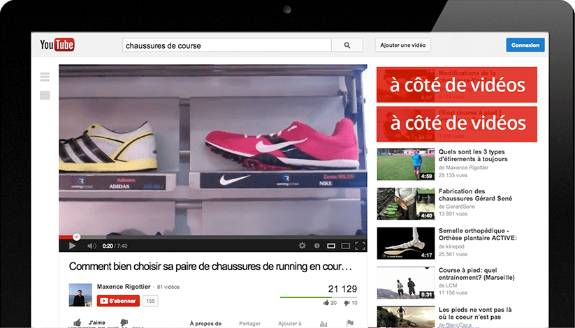 publicite youtube banniere