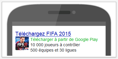 publicité application mobile google adwords