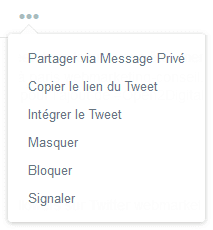 intégrer tweet twitter