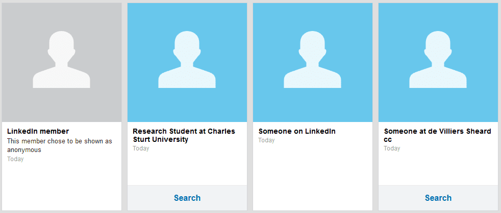 linkedin qui a vu mon profil