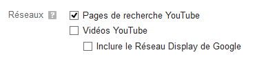 réseau youtube