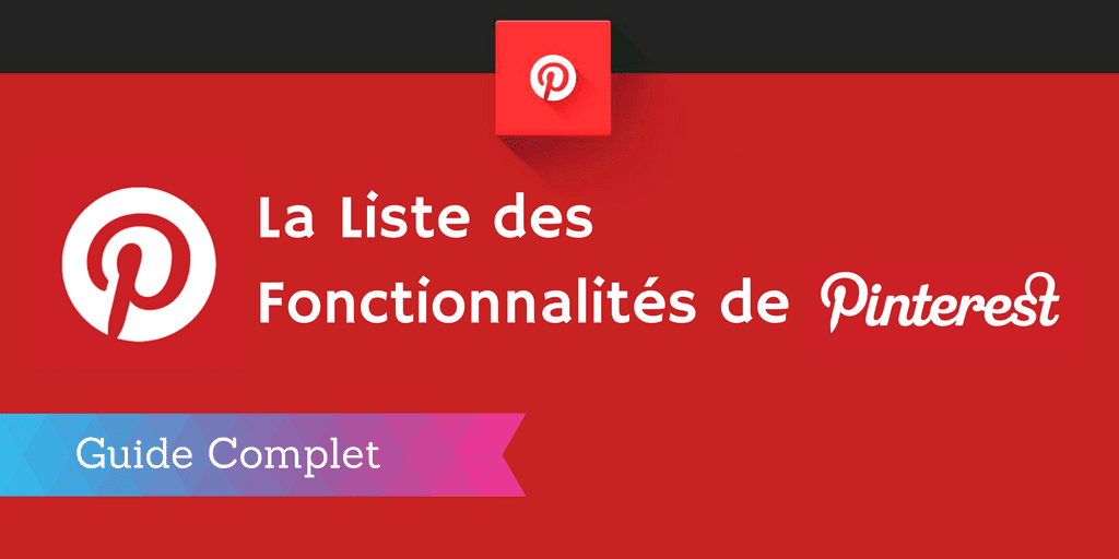 fonctionnalités pinterest