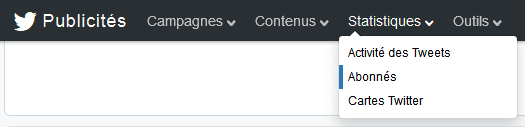 statistiques compte twitter