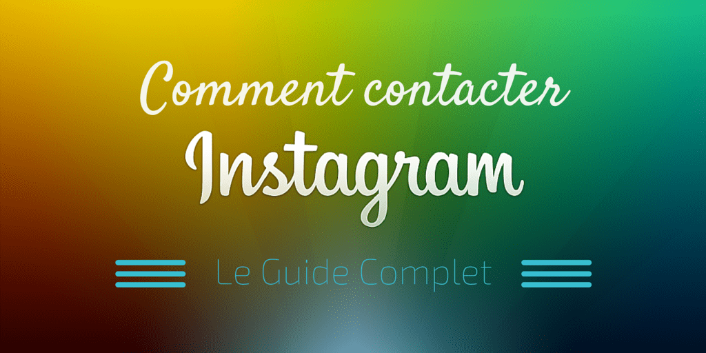 contacter instagram