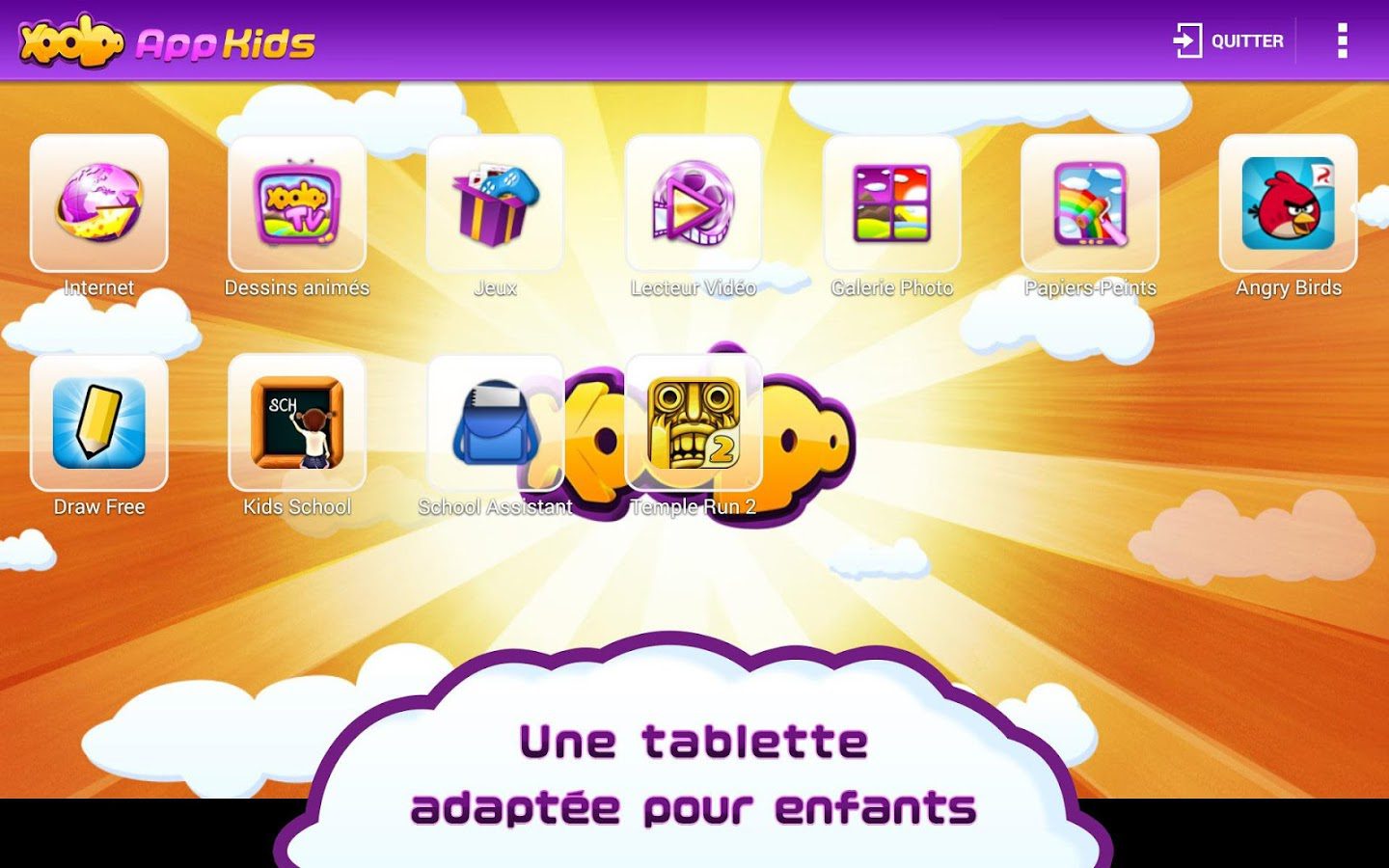 controle parental tablette