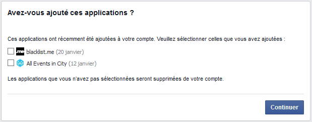 application facebook pirater