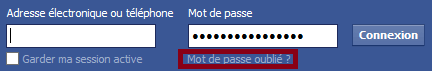 changer mot de passe