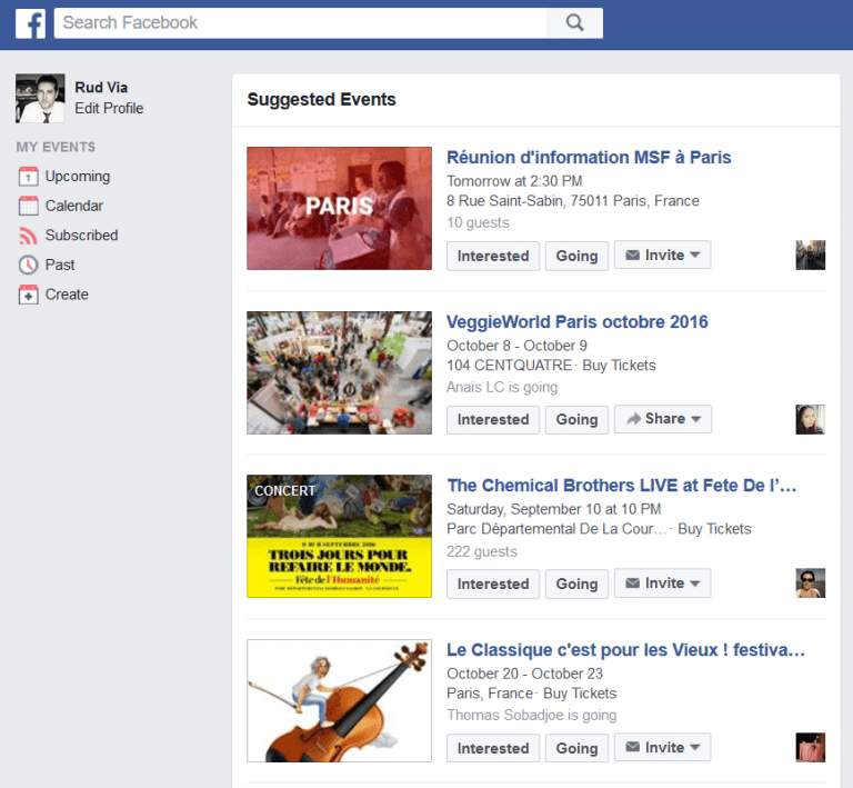 La Liste des 100 Fonctionnalités et Services Facebook [Guide Complet]