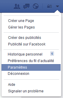 parametres securite facebook