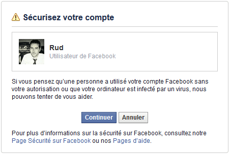 profil facebook pirater