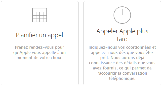 appeler apple