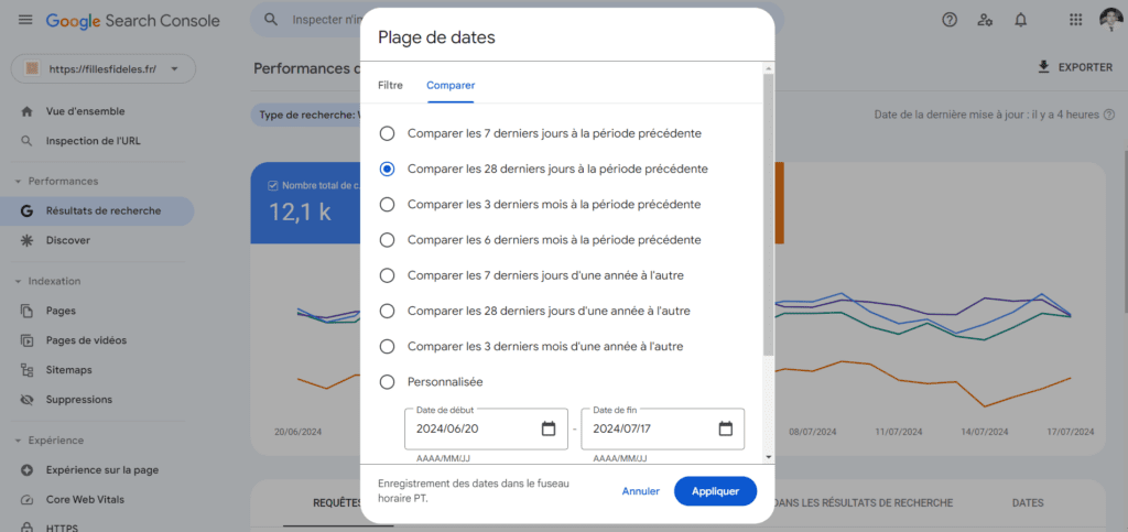 comparer référencement