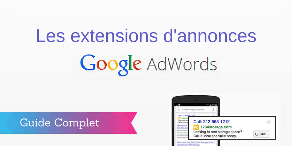 extensions annonces google