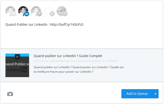 planifier post linkedin