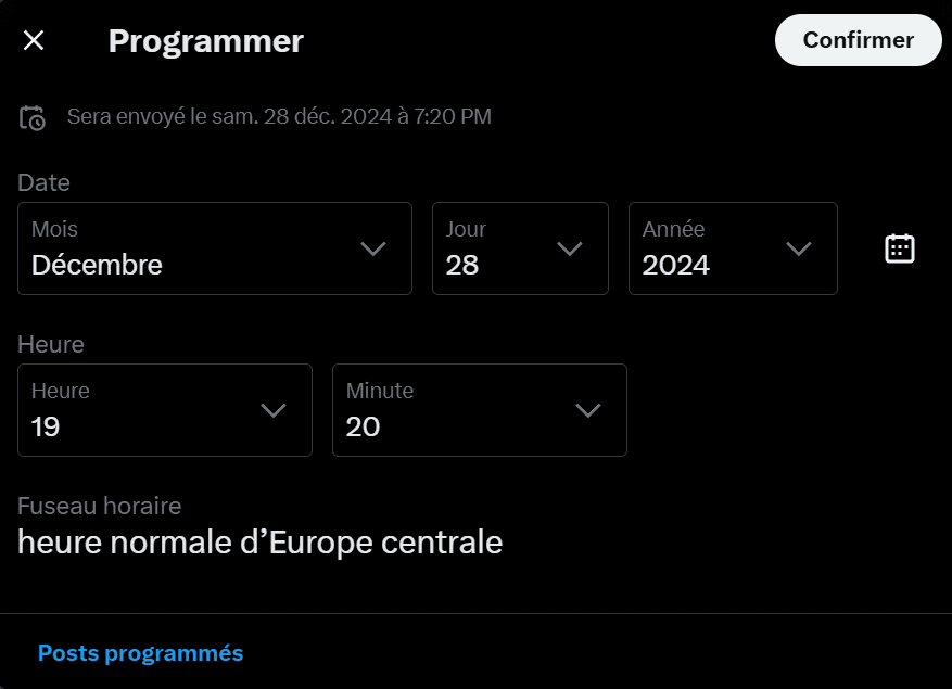 programmer posts x