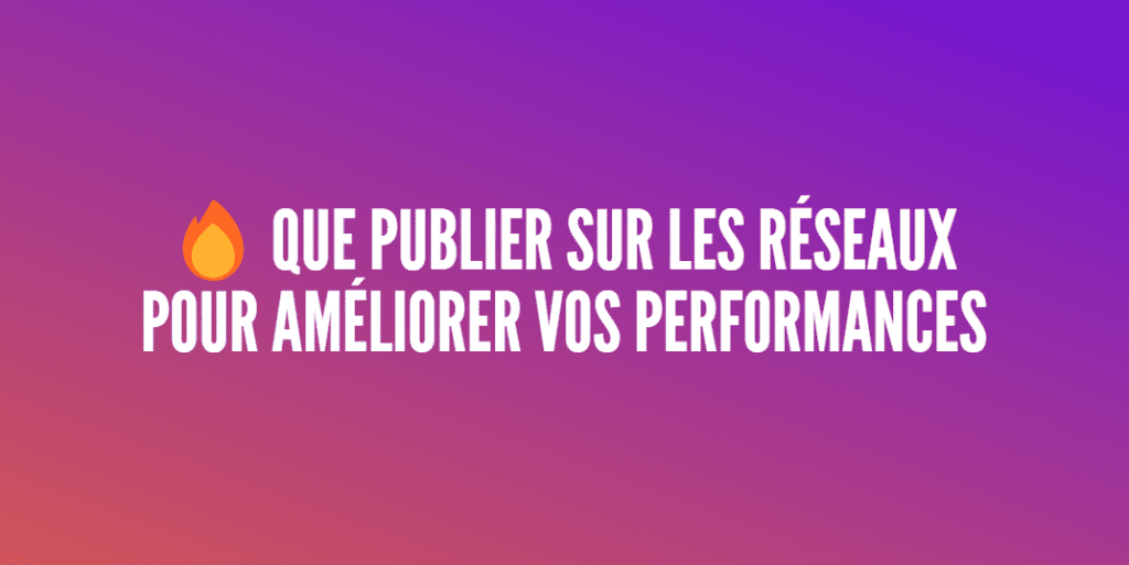 publier réseaux sociaux