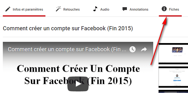 fiche youtube