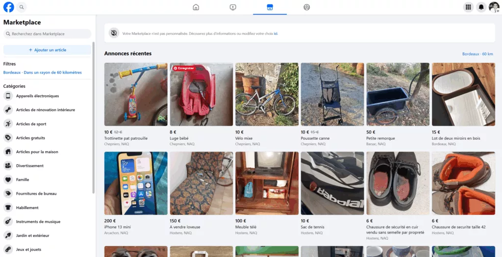 facebook marketplace