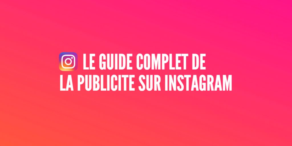 publicité instagram