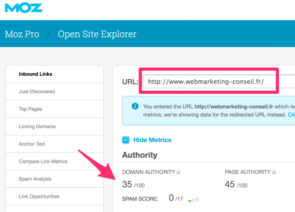 moz-domain-authority