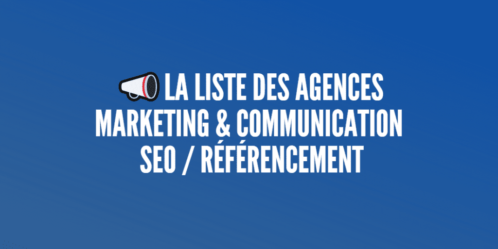 agences seo référencement