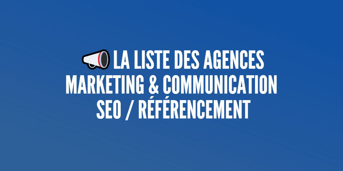 agences seo référencement