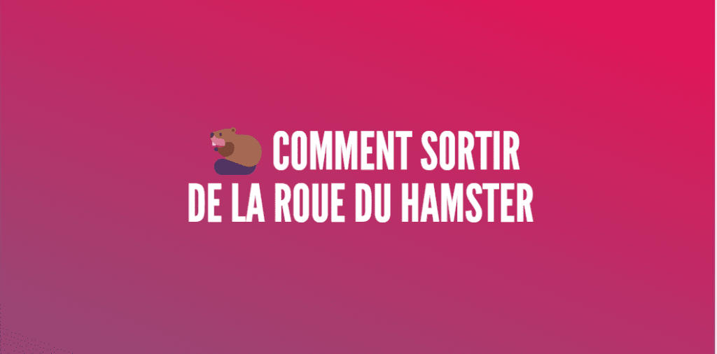 sortir roue du hamster