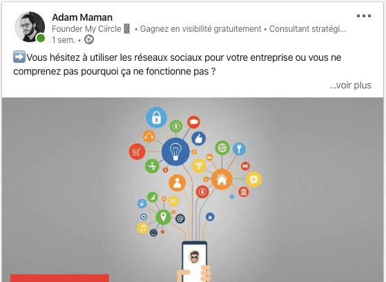 publier linkedin