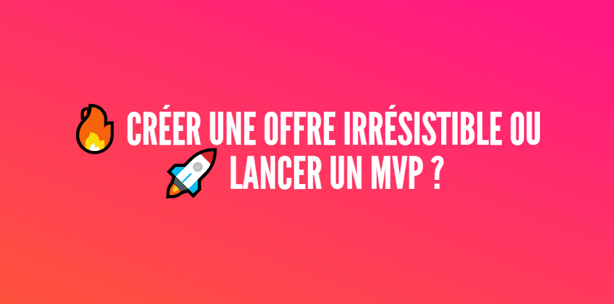 lancer offre