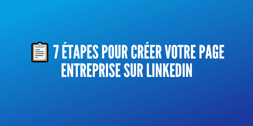 page linkedin entreprises