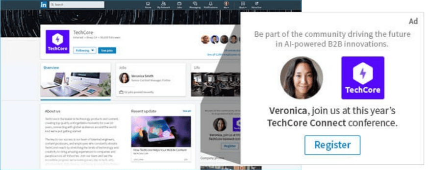 dynamic ads spotlights ads linkedin