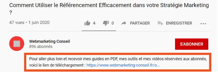 Capturer emails youtube