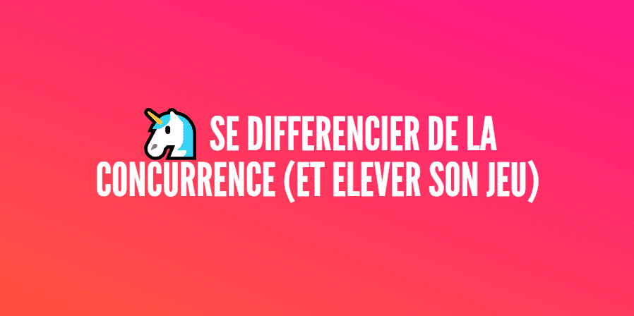 différencier concurrence